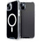 Black Carbon Fiber Specialty Texture Material iPhone 15 MagSafe Case